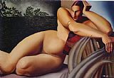 Reclining Nude by Tamara de Lempicka